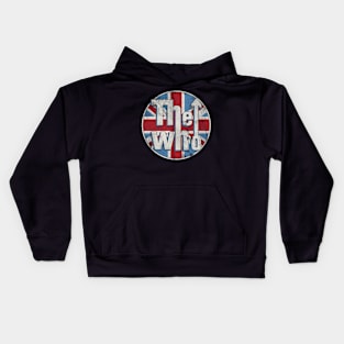 The Who Union Jack Circle Kids Hoodie